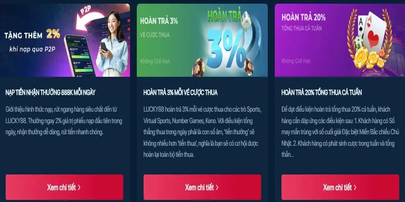 Ưu đãi và hỗ trợ khách hàng 8kber